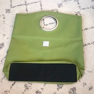 Soren green tote bag